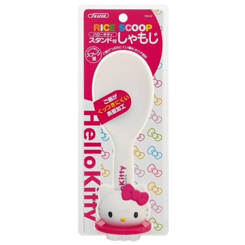 Skater rice scoop with stand, rice scoop case Hello Kitty Sanrio scoop letter SMJ2