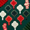 1/3pcs Chinese Knot Hooks Wall Hanging Hook Self-Adhesive Towel Key Bag Holder Clothes Punch-Free Hanger Strong Adhesive Organizer Rack