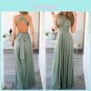 Elegant Women's Long Sleeveless Dress Perfect For Evening Party And Cocktail Events