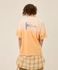 NUUKFITTER Pennant Washing T-Shirt [Orange]