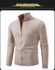 Men's Slim Fit Wool Cardigan Sweater - Autumn Winter Fashion Trend