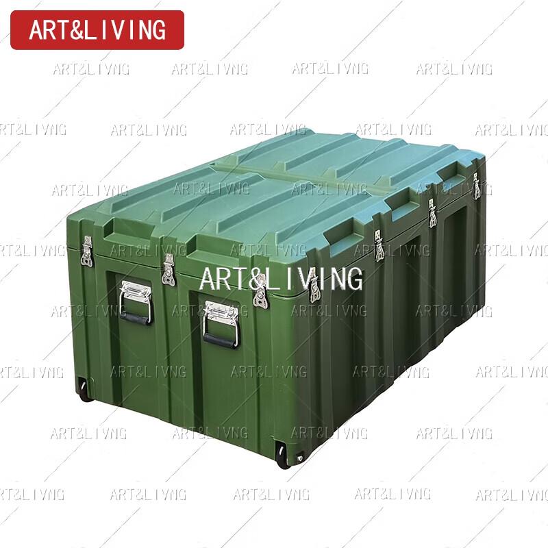 ART&LIVING Heavy-Duty Rolling Transport Case