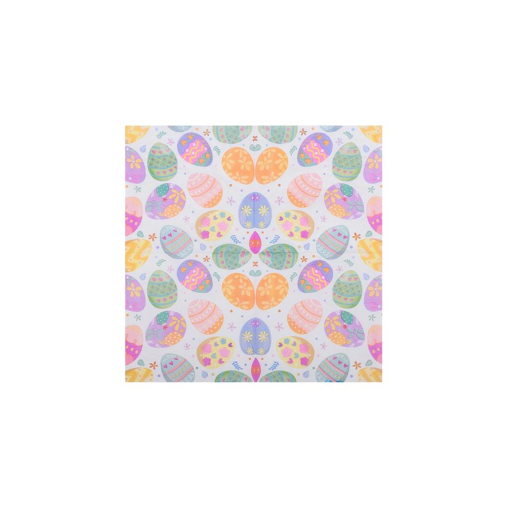 Happy Easter Printed Napkins  Paper Towels Commercial Disposable Easter Party Decorations