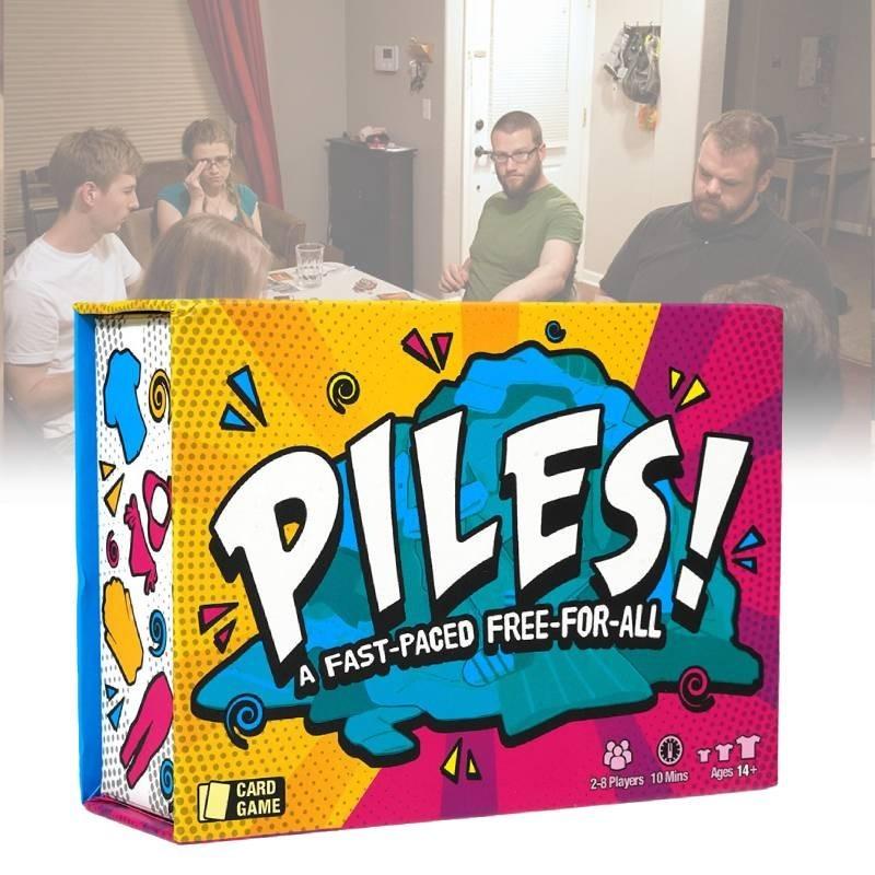 Karty do gry Piles Premium Quality z kartami miedziorytniczymi i żywym opakowaniem Świetne dla sąsiedztw
