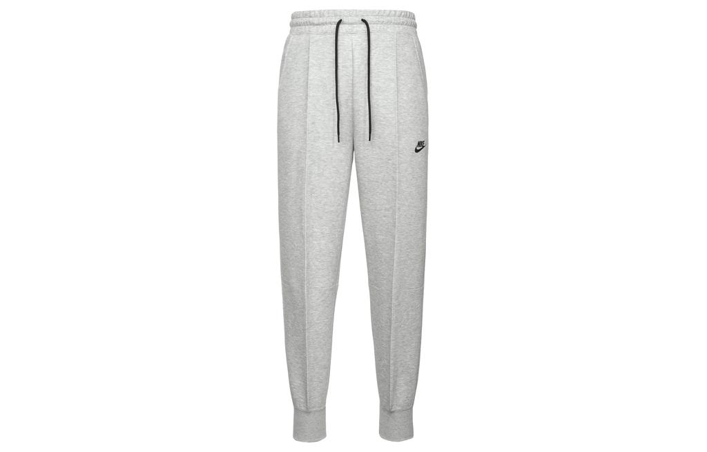 Женские вязаные спортивные штаны Nike Sportswear Tech Fleece Женские приглушенно-темно-серый/Черный