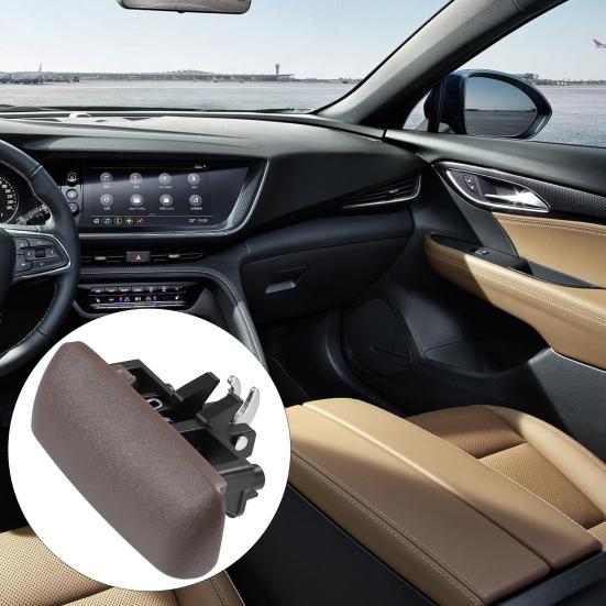Glove Box Handle for 1997-2000 for Dodge RAM, Glove Box Organizer Door Lock Handle Replacement for Dodge 5EM34LAZ 5EM34RC8