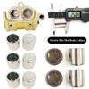 2pcs Stainless Steel Disc Brake Caliper 25 * 25mm Oil Seal Caliper  Electric Vehicle Accessories
