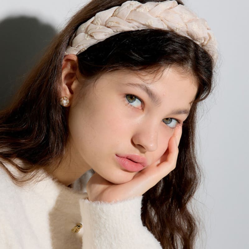 Les Bijoux Philosophy LB_Ivory Flower Hairband