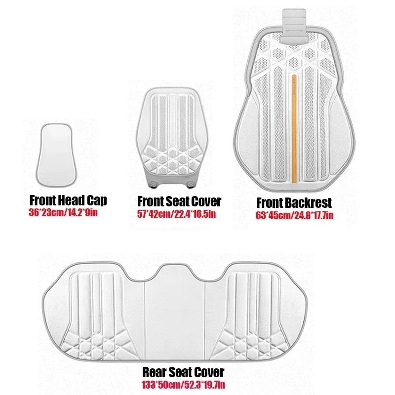Universal Car Seat Covers Soft Suede Driver's Seat Support Cushion Breathable Anti-slip Protective Mat Car Accessories