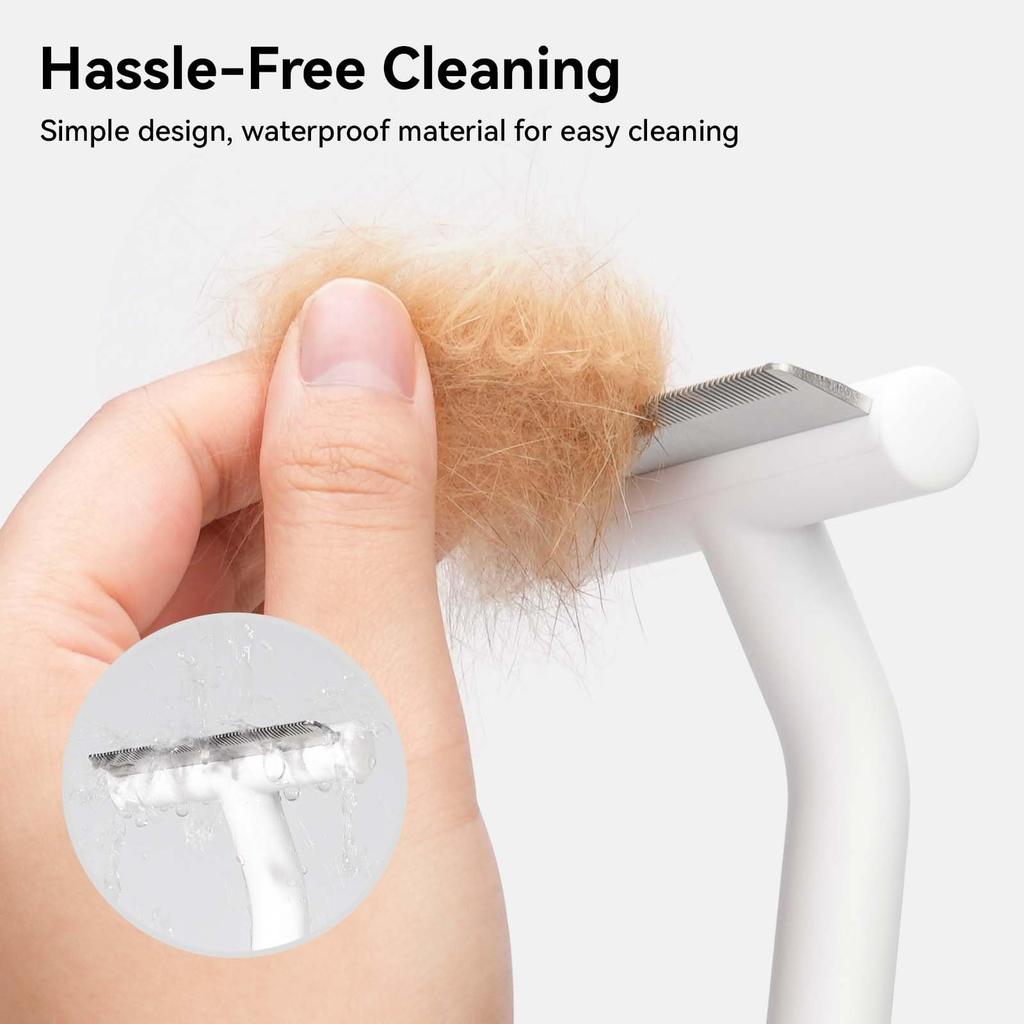 Aumuca Pet Hair Removal Brush For Dogs and Cats Pet Brush Cat Brush Dog Brush Easy To Remove Loose Hair Grooming Brush Brushing Brush Slicker Brush
