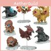 Película de Godzilla Rey de los Monstruos Figuras de Acción Mini Lindas Set Coleccionable