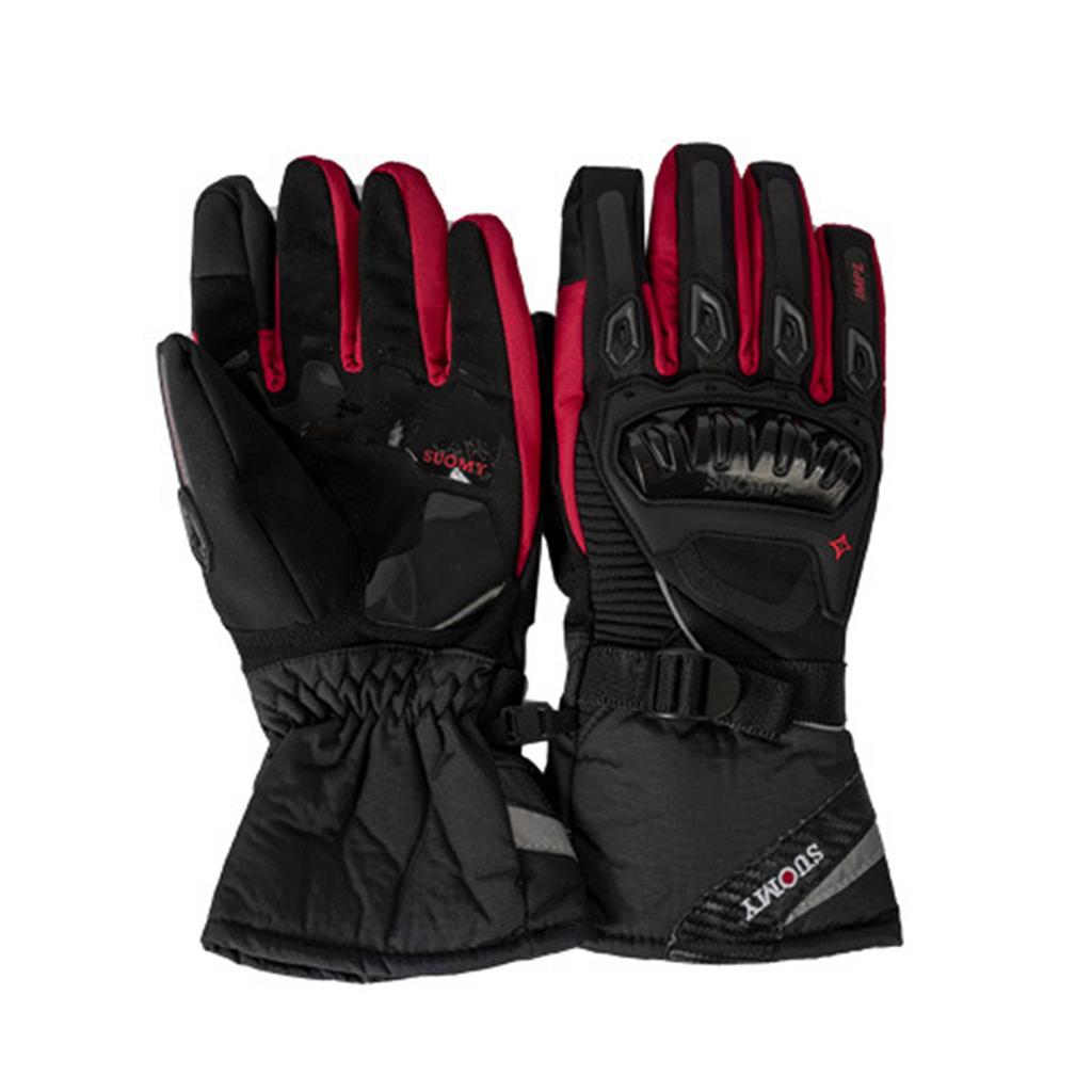 Gloves for Men Touch Screens Motorcycles Gloves with Hard Knuckle for Outdoor Sports Cycling Full Finger Gloves