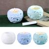 High Temperatures Resistant Candle Cup Silicone Mold Moon Shape Candlestick Mold Aromatherapys Container Jewelry Mould