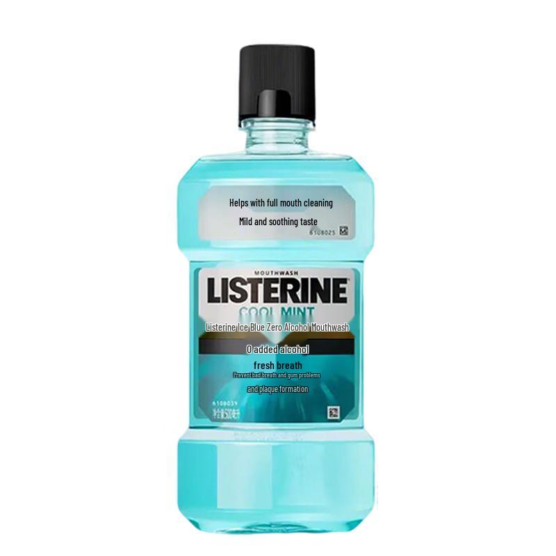 Listerine Ice Blue Zero Mild Mouthwash
