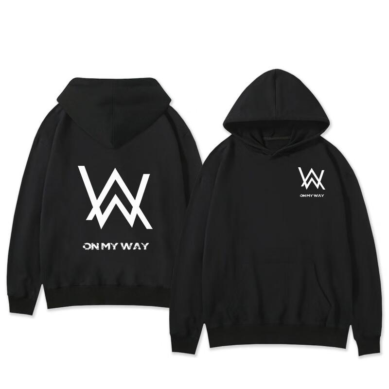 2025VINEY Alan Walker DJ Hoodie - Alan Walker Electronic Music - Faded Plaid Hooded Sweatshirt for Men - Alan Walker