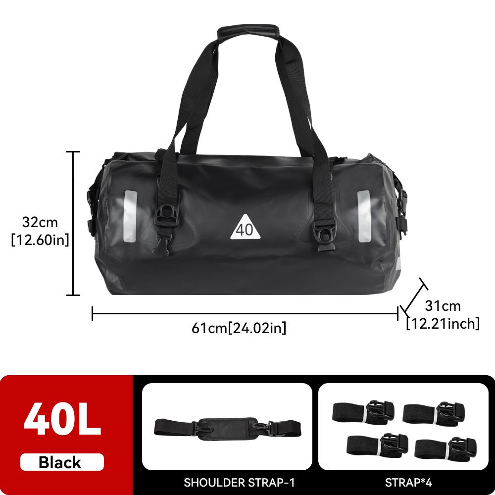 

Motorcycle Bag Outdoor PVC Dry Sack Bag Waterproof 40L 60L 80L Shoulder, Bag, Diving, Swimming, Hiking Driving Travel Kits