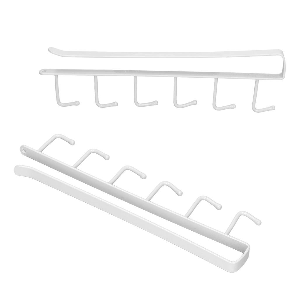 Uchwyt na kubki do kawy 6 haczyków Elegancki Wygodny Praktyczny Stabilny Przenośny Stojak kuchenny do domu