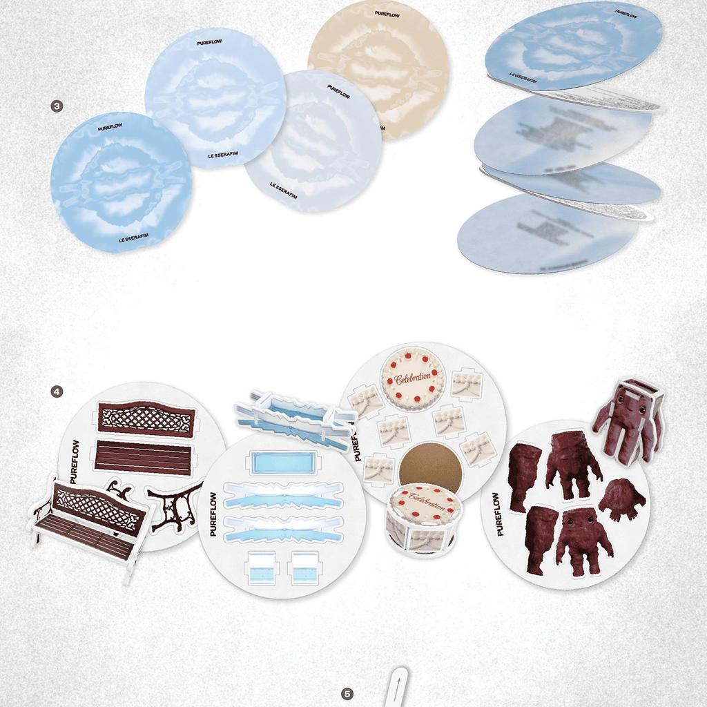 [POB] (STANDARD ver.) LE SSERAFIM [PUREFLOW] část 1 2. studiové album