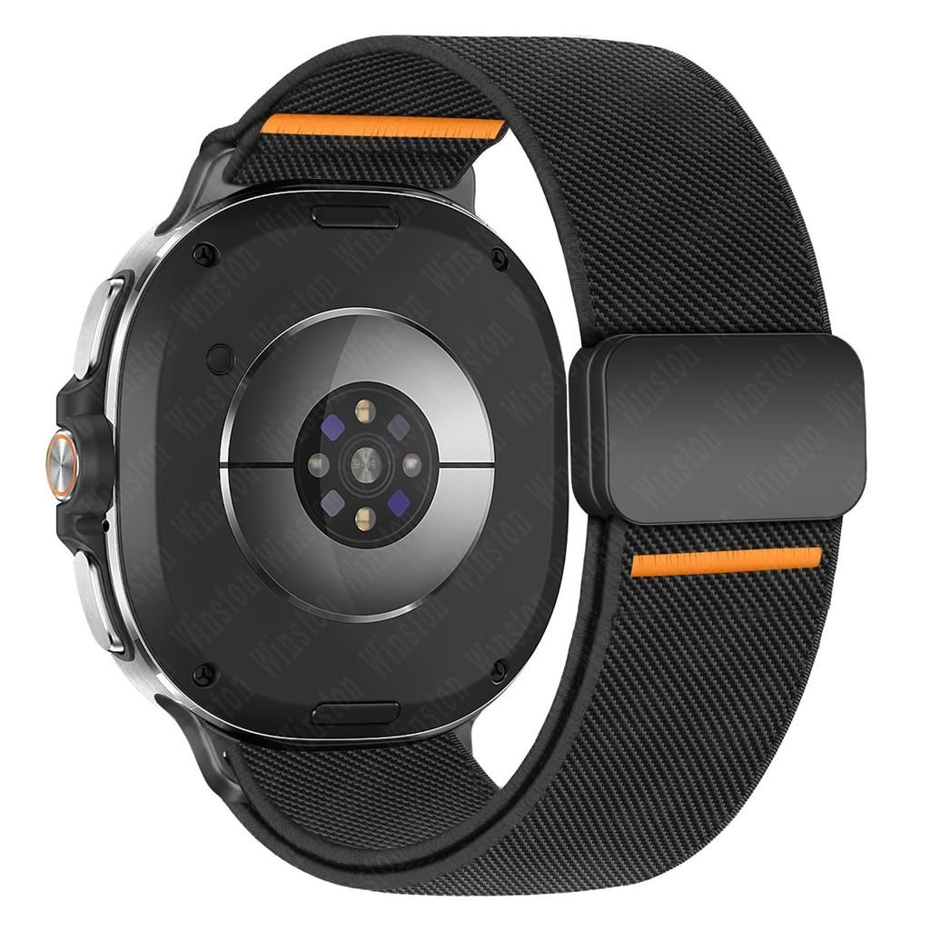 Magnetic straps For Samsung Galaxy Watch 8 40mm 44mm Nylon Coorea Bracelet For Samsung Galaxy Watch 8 Classic 46mm Strap