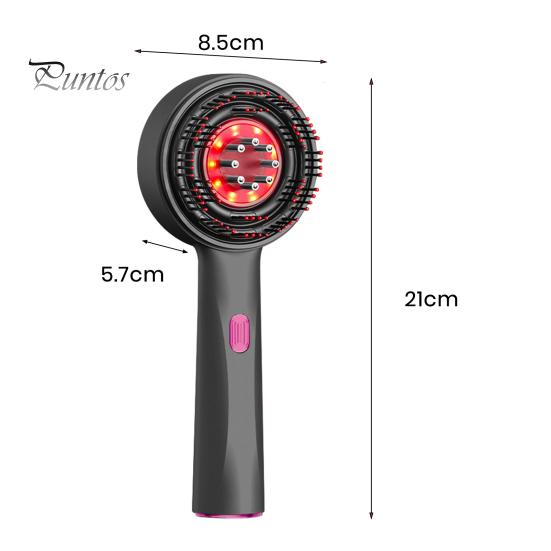 

Аппликатор для нанесения масла на волосы, электрическая щетка для волос IPX7, водонепроницаемая, перезаряжаемая, 3 режима, регулируемый аппликатор для нанесения масла на волосы, массажер для кожи головы чёрный