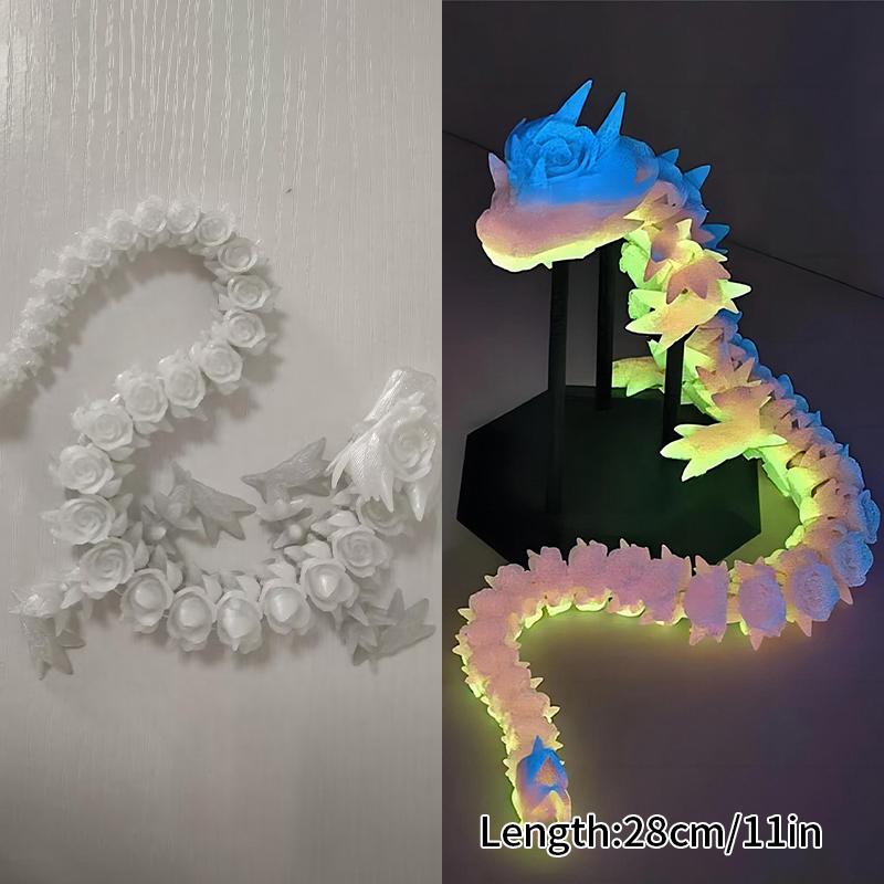 3D Printed Dragon Desk Accessorie Office Accessorie 3D Printed Snake Octopus Ornament Birthday Holiday Gifts Room Decor