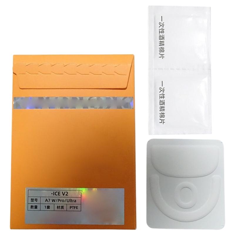 ICE Muispootjes Skates PTFE Muispoot Sticker Soepele Glijdingen Voor MCHOSE A7 W Muismat