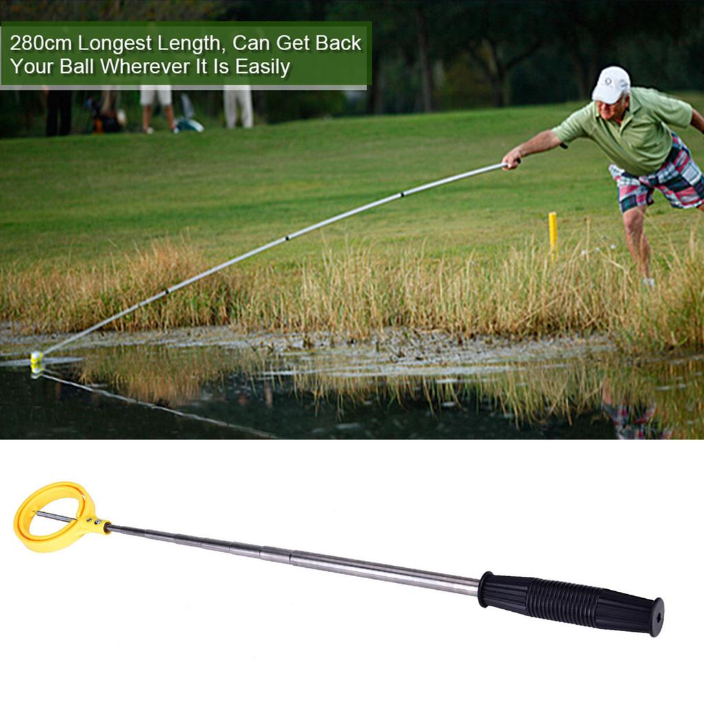 Practical Picker Telescopic Pick Up Tool Device Retriever Scoop (White)