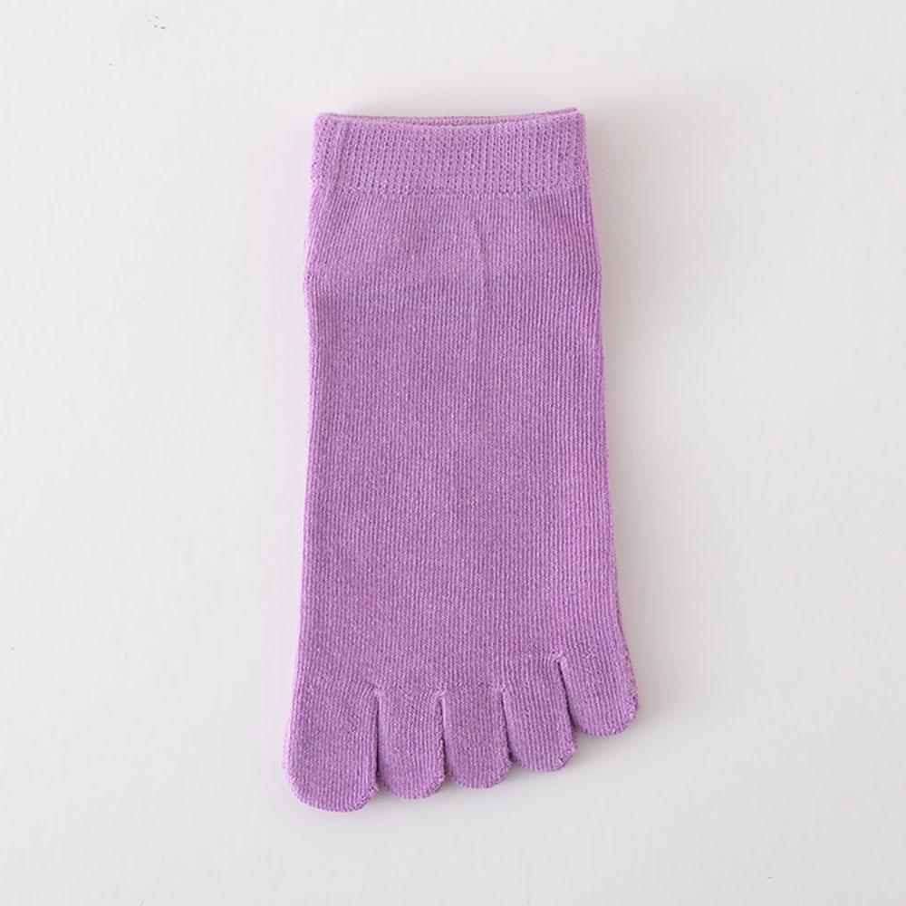 ! Women Toe Socks with Separate Fingers Summer Solid Color Cotton Five Finger Socks Women Low Cut Ankle Socks Yoga Sport