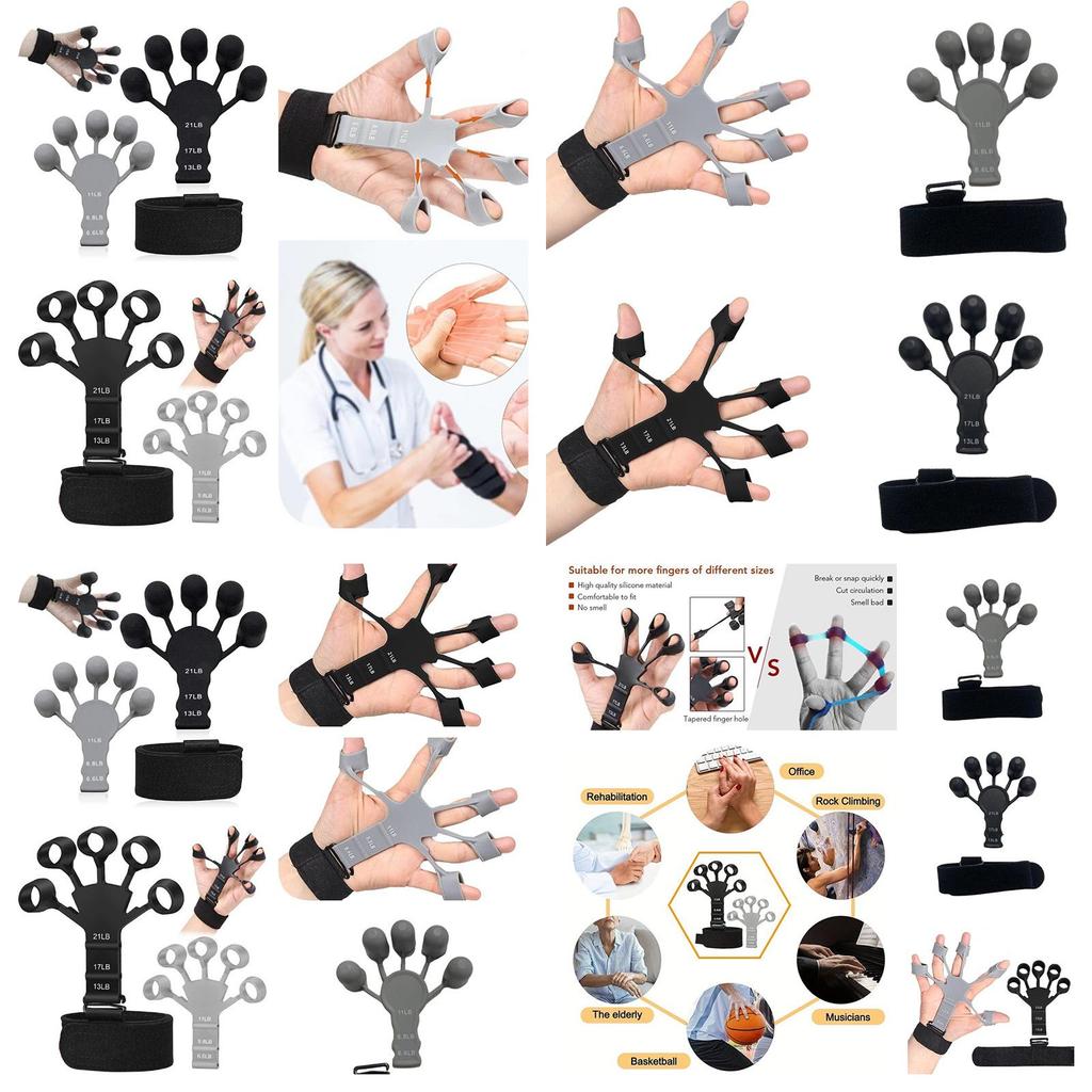Durable Silicone Hand Gripper For Finger Training
