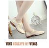 2023 Cross-Border Soft Sole Square Dance Ballet Practice Shoes, Flat Heel, Adult