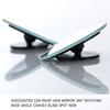 2Pcs Car Blind Spot Mirror Adjustable Round Glass Convex Side Rear View Mirrors