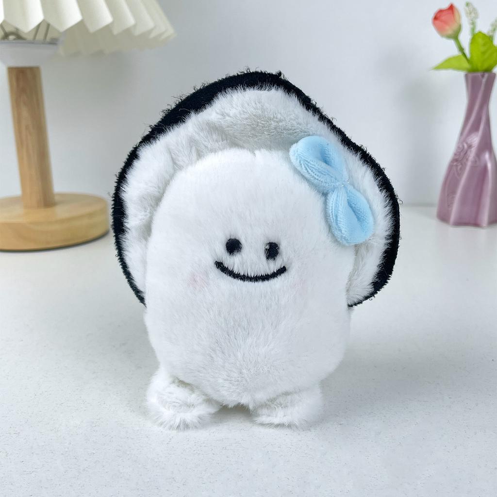 Cute Cute Oyster Short Plush Doll Oyster Doll Keychain Backpack Ornament Children's Gift Doll