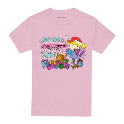 Rugrats Unisex Adult On The Naughty List Angelica Christmas T-Shirt