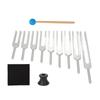 Yoga Tuning Fork 174F 285F 396UT 417RE 528MI 639FA 852LA 741SOL 963F Relax Mind Sound Trainning Tuning Forks