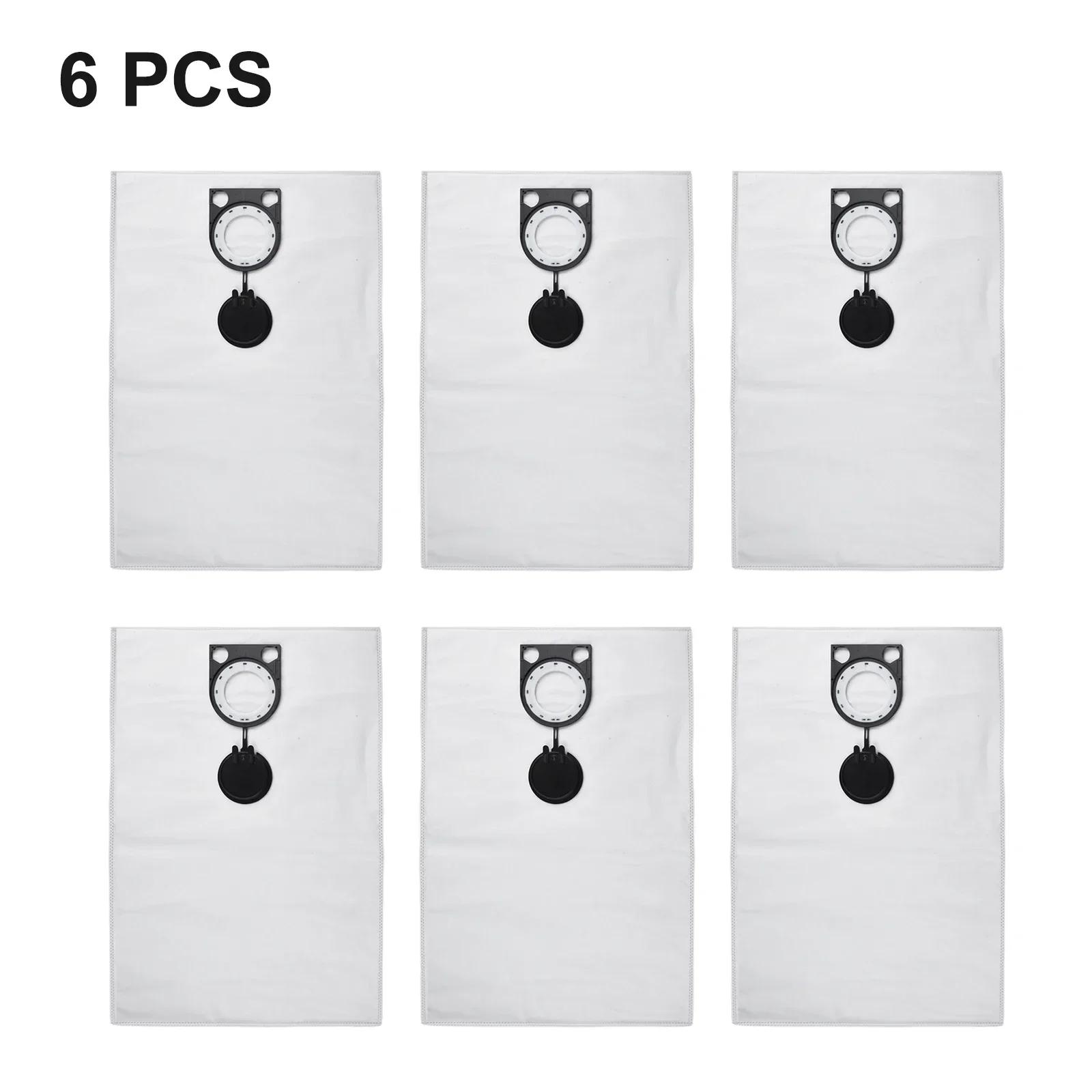 

6 Fleece Filter Dust Bags Compatible With For Metabo For ASR 25 L For ASR 2026 For ASR 35 For ASR 50 L For SC Robot Vacuum China Mainland
