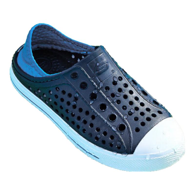 Детские слипоны-сабо Skechers из сетки 91995L US 11