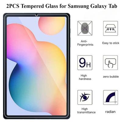 2Pcs Tablet Tempered Glass Screen Protector Cover for Samsung Galaxy Tab S6 Lite P610/P615 10.4 Inch Explosion-Proof Screen