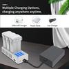 Mini 5/4/3 Charge Hub 3 Batteries for Dji  Mini 5 Charging Dual Channel Camera Fast Charger Case Accessories