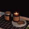 Brown Glass Bottle Scented Candle - Creative Retro Souvenir, Smokeless, High-End Romantic Fragrance with Essential Oils
