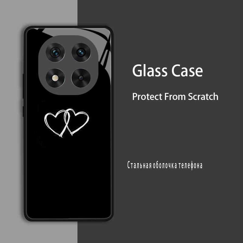 Dla Xiaomi Redmi Note 14 Pro Plus Etui Pokrowiec Etui ze Szkła Hartowanego Twardy Coque Dla Xiaomi Poco X7 Redmi Note 14 Pro 5G Etui Ochronne