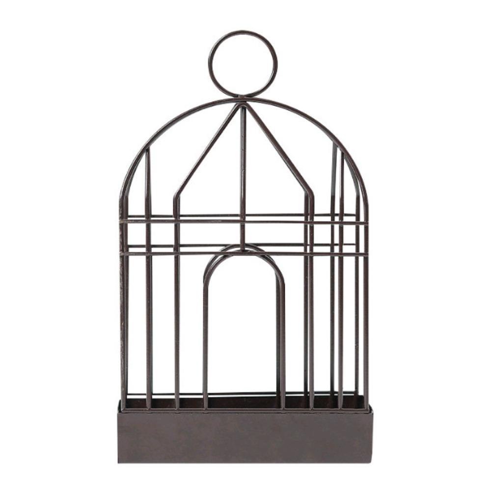 

Incense Holder Metal Mosquito Coil Stand Bird Cage Design Incense Burner No Electricity Needed for Home Garden Indoor Decor