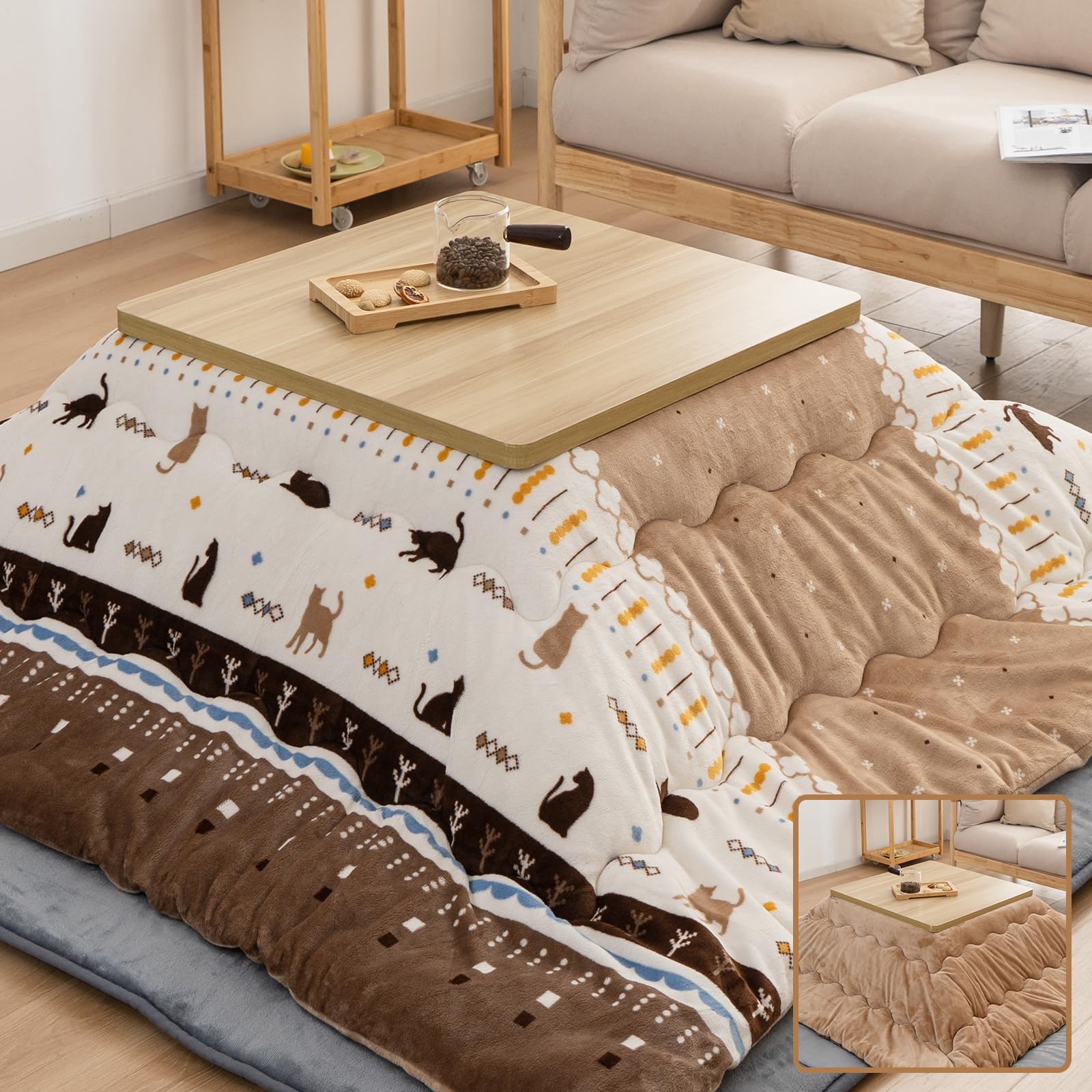 Matdeco Kotatsu Futon 210 x 250