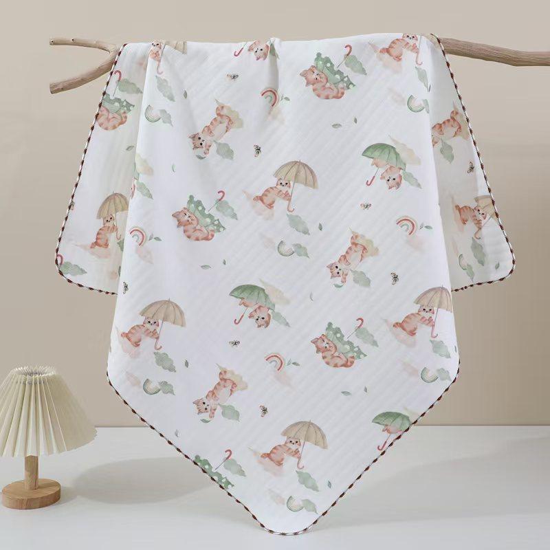 Package List: Baby Cotton Quilt Wrapping, Newborn Spring, Autumn And Summer Thin Swaddling Quilt, Delivery Room Wrap Towel Newborn Supplies