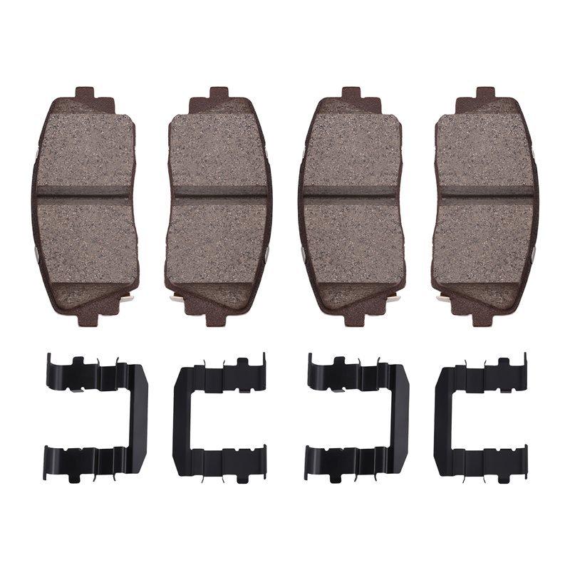 Car Front Brake Pad Replacement Set 58101-1YA30 For Kia Picanto 2011-2017 Model Code 581011YA30