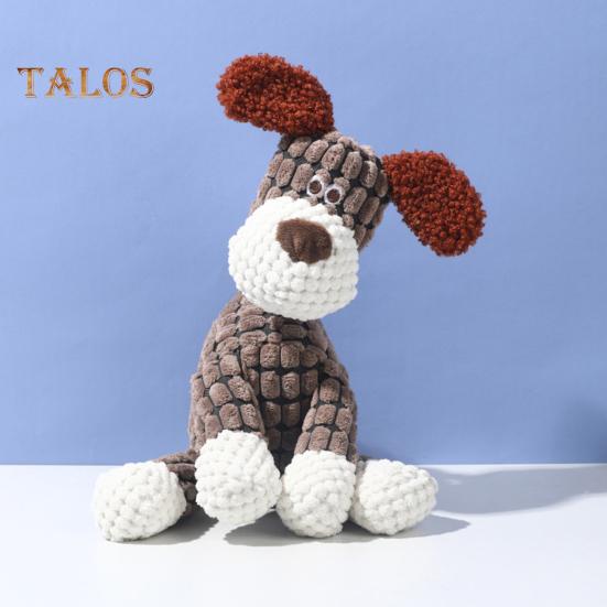 Donkey Pet Sounding Toy Puppies Small Medium Dogs Interactive Plush Toy Squeaky Chewable Reduce Stress Pet Doll