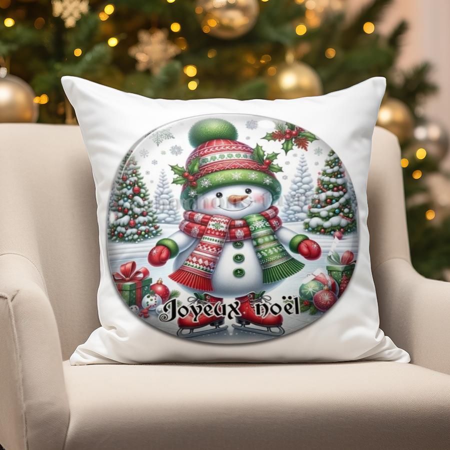 Home Decor Christmas-themed Cute Animal Pillows Suitable For Sofa Bedroom Car Pillow Cover Cushion Rectangular Back Cushion