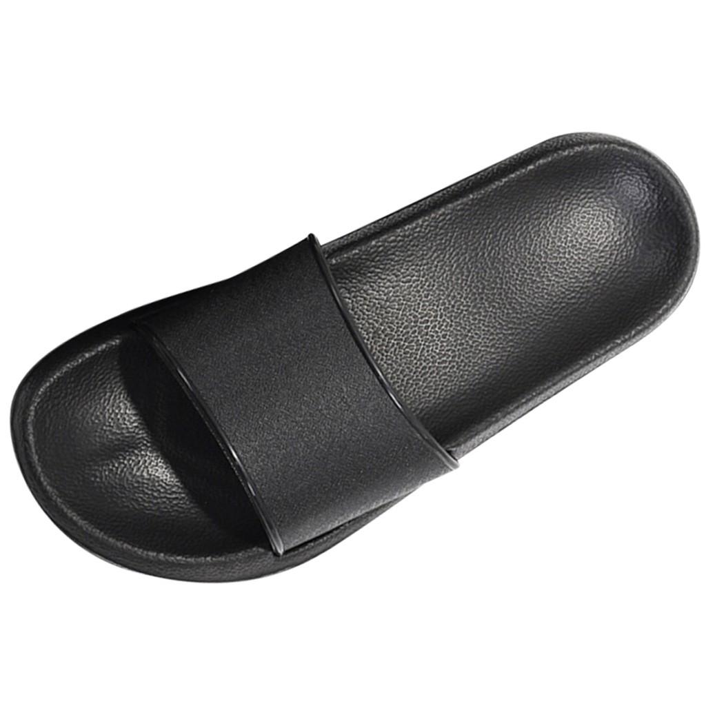 Sandale de damă Sliders Summer Beach Outdoor Hoom Baie Negru WhitePantofi