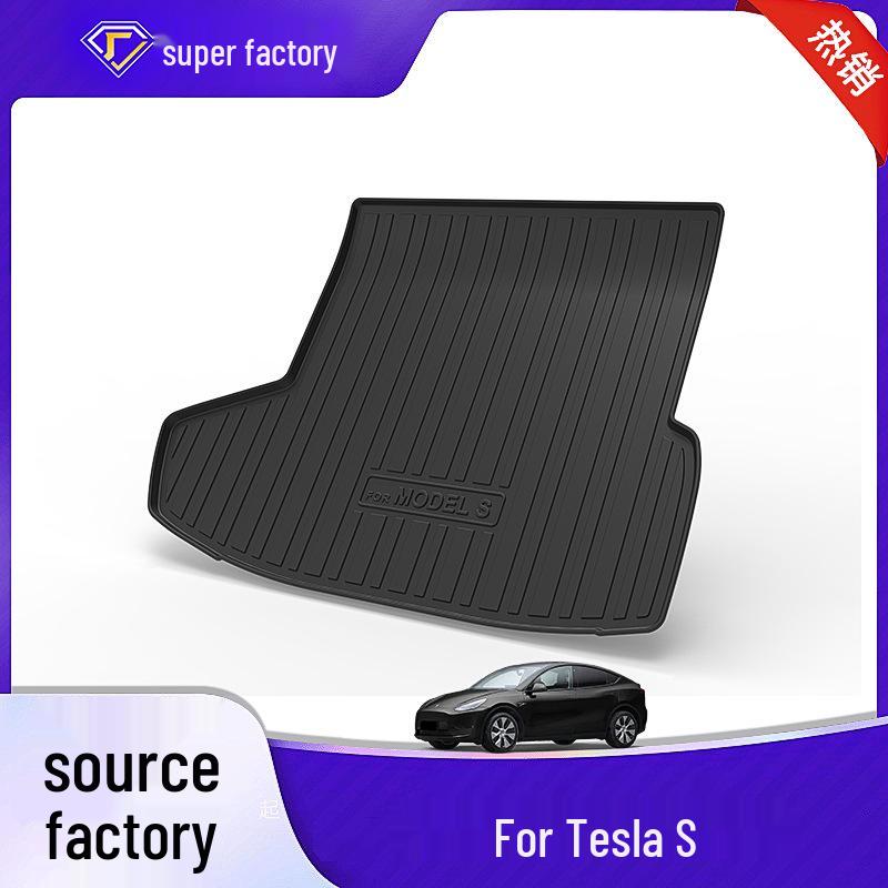 Tesla Model S Trunk and Front Storage Mat, Waterproof One-Piece.