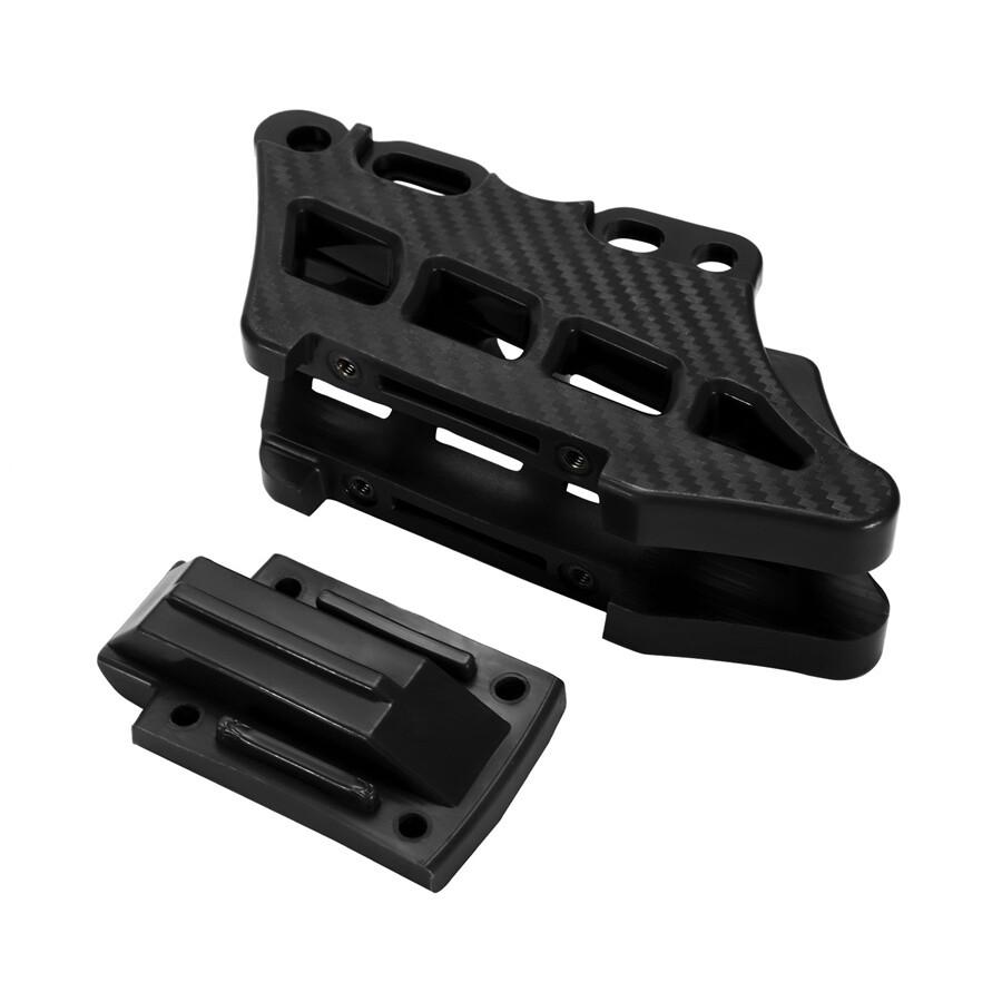 1Set Plastic Motorcycle Chain Guide Box Protective Cover Kit For YAMAHA KAWASAKI