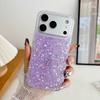 Luxury Bling Glitter Sequins Phone Cases For iPhone 17 Air 16 15 14 13 12 11 Pro Max Plus Soft Silicone Shiny Drop Glue Cover